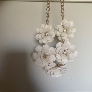 JCREW FLOWER NECKLACE
